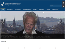 Tablet Screenshot of collegiovolta.org